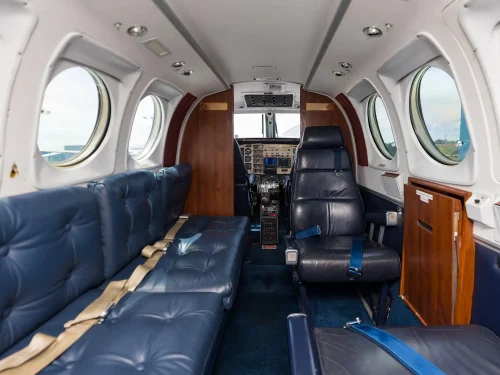 Cabin - 1978 Beechcraft King Air E90 N12AX