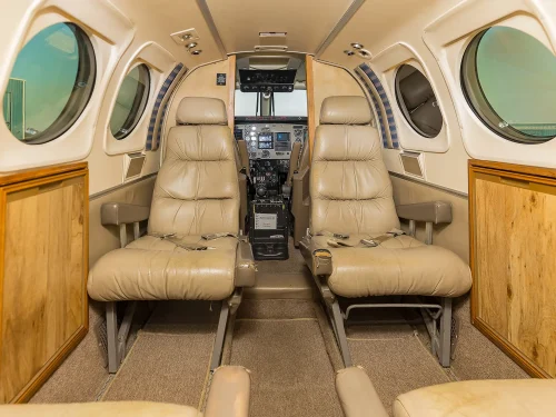 Interior - 1987 Beechcraft King Air C90A - N7RL